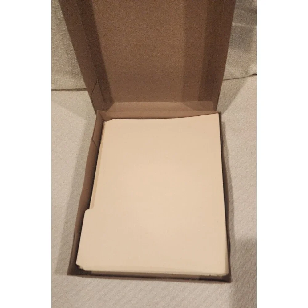 Office Depot 3 Tab File Folders Letter Size 1/3 Cut *75 Total 25 Of Each Tab New